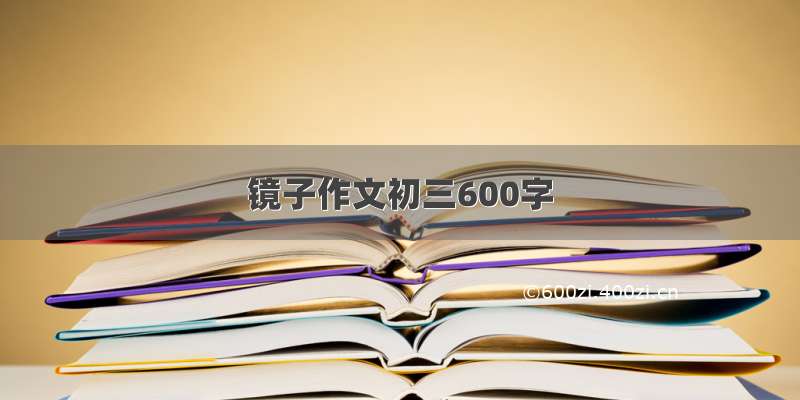 镜子作文初三600字