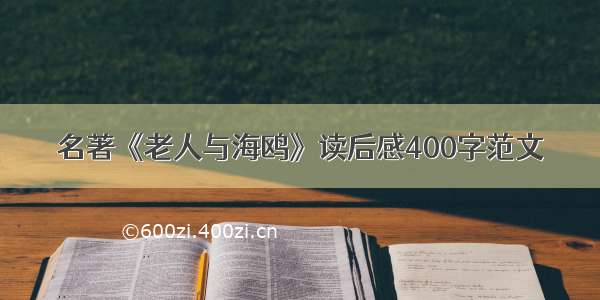 名著《老人与海鸥》读后感400字范文