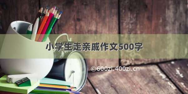 小学生走亲戚作文500字