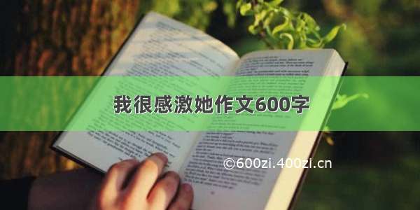 我很感激她作文600字