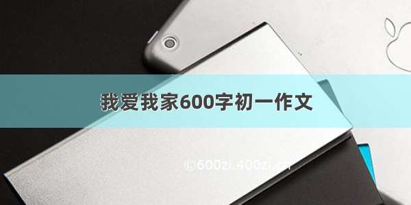 我爱我家600字初一作文