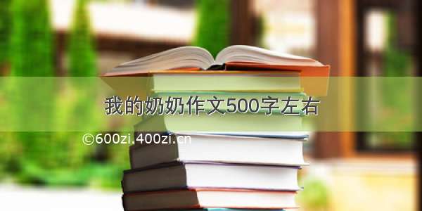 我的奶奶作文500字左右