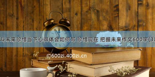 奋斗未来珍惜当下心得体会如何写 珍惜现在 把握未来作文600字(3篇)