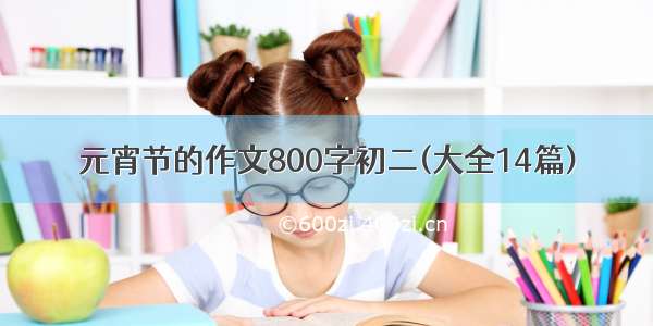 元宵节的作文800字初二(大全14篇)