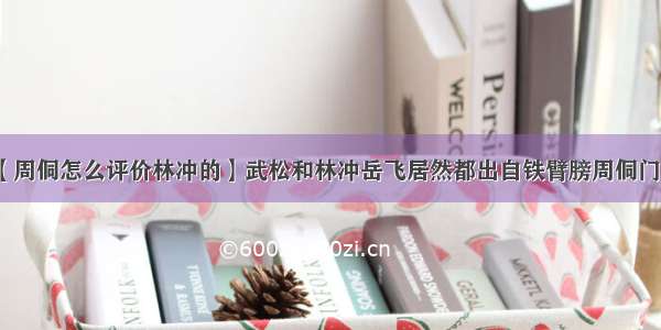 【周侗怎么评价林冲的】武松和林冲岳飞居然都出自铁臂膀周侗门下