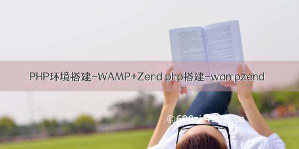 PHP环境搭建-WAMP+Zend php搭建-wampzend