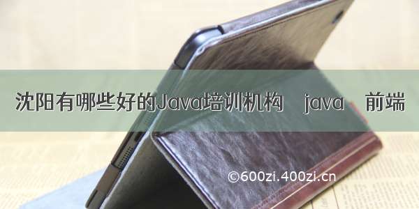 沈阳有哪些好的Java培训机构 – java – 前端