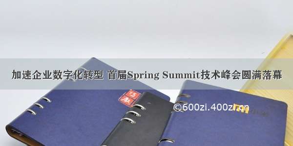 加速企业数字化转型 首届Spring Summit技术峰会圆满落幕