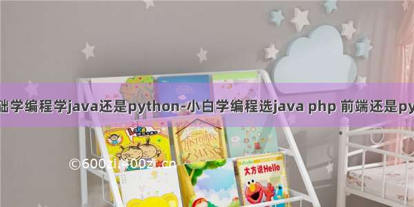 零基础学编程学java还是python-小白学编程选java php 前端还是python