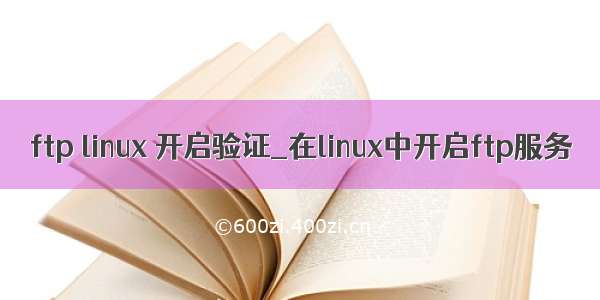 ftp linux 开启验证_在linux中开启ftp服务