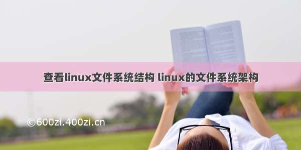 查看linux文件系统结构 linux的文件系统架构