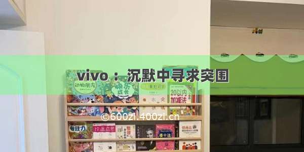 vivo ：沉默中寻求突围