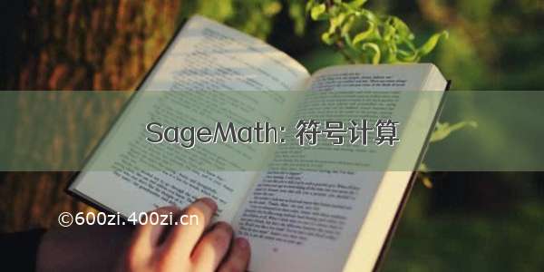 SageMath: 符号计算