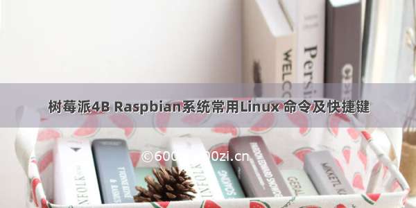 树莓派4B Raspbian系统常用Linux 命令及快捷键
