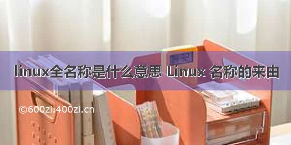 linux全名称是什么意思 Linux 名称的来由