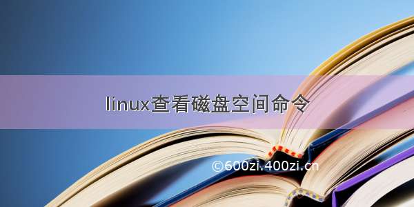 linux查看磁盘空间命令