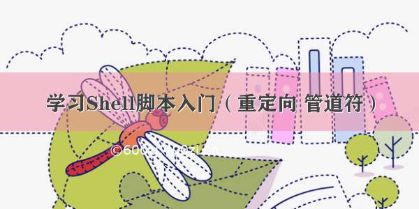 学习Shell脚本入门（重定向 管道符）