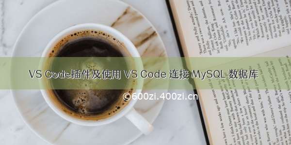 VS Code插件及使用 VS Code 连接 MySQL 数据库