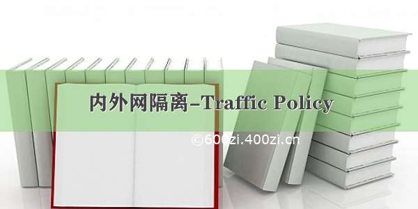 内外网隔离-Traffic Policy