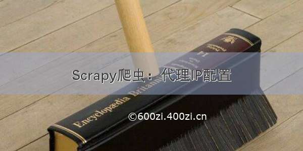 Scrapy爬虫：代理IP配置