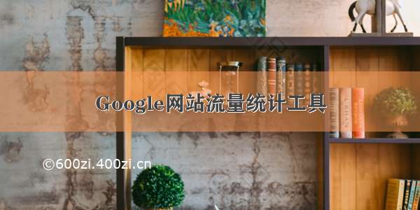 Google网站流量统计工具