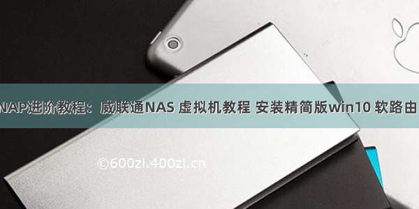 qnap虚拟linux QNAP进阶教程：威联通NAS 虚拟机教程 安装精简版win10 软路由 群晖NAS系统！...