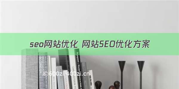 seo网站优化 网站SEO优化方案