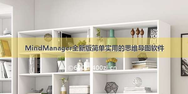 MindManager全新版简单实用的思维导图软件