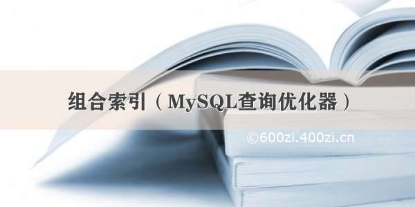 组合索引（MySQL查询优化器）