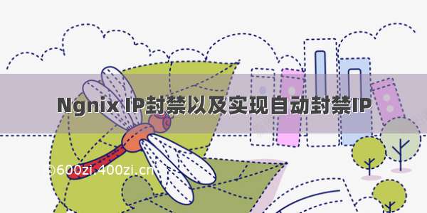 Ngnix IP封禁以及实现自动封禁IP