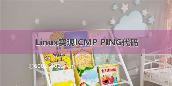 Linux实现ICMP PING代码