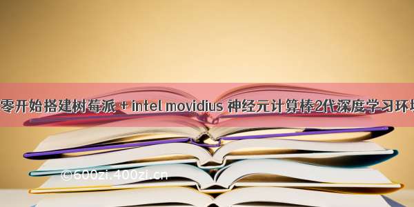 从零开始搭建树莓派 + intel movidius 神经元计算棒2代深度学习环境