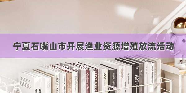 宁夏石嘴山市开展渔业资源增殖放流活动