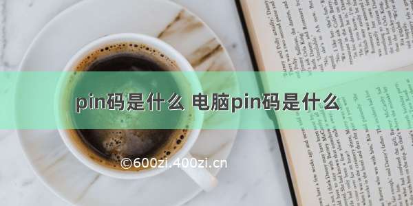 pin码是什么 电脑pin码是什么