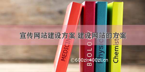 宣传网站建设方案 建设网站的方案