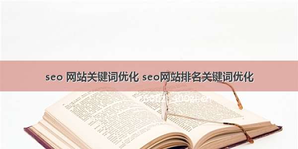 seo 网站关键词优化 seo网站排名关键词优化