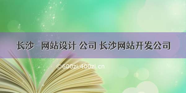 长沙   网站设计 公司 长沙网站开发公司