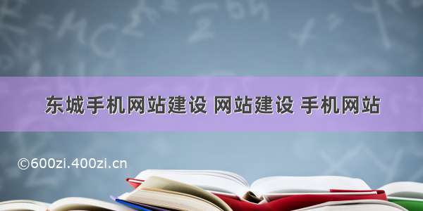 东城手机网站建设 网站建设 手机网站