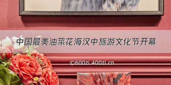 中国最美油菜花海汉中旅游文化节开幕