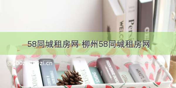 58同城租房网 柳州58同城租房网