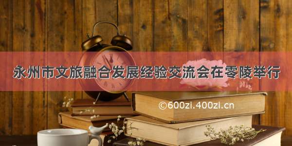 永州市文旅融合发展经验交流会在零陵举行