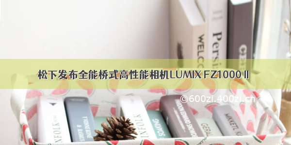 松下发布全能桥式高性能相机LUMIX FZ1000 II