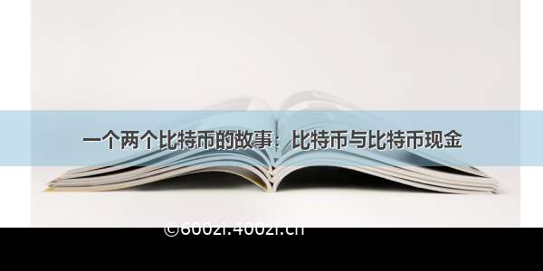 一个两个比特币的故事：比特币与比特币现金