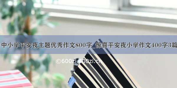 中小学平安夜主题优秀作文800字_惊喜平安夜小学作文400字3篇