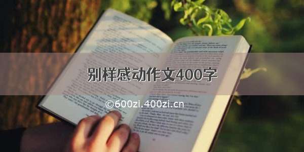 别样感动作文400字