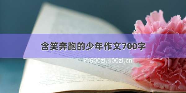 含笑奔跑的少年作文700字