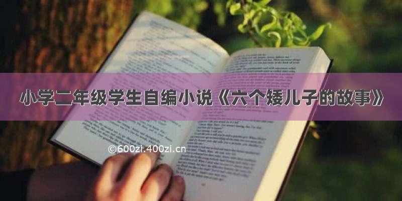 小学二年级学生自编小说《六个矮儿子的故事》