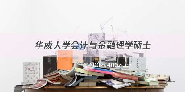 华威大学会计与金融理学硕士