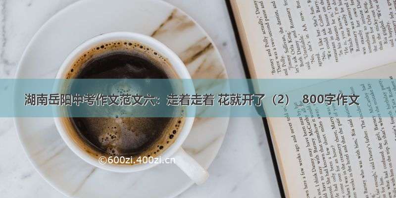 湖南岳阳中考作文范文六：走着走着 花就开了（2）_800字作文