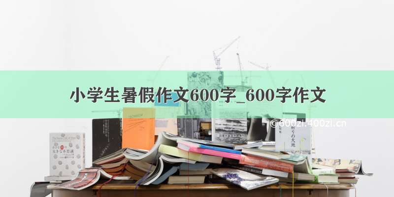 小学生暑假作文600字_600字作文